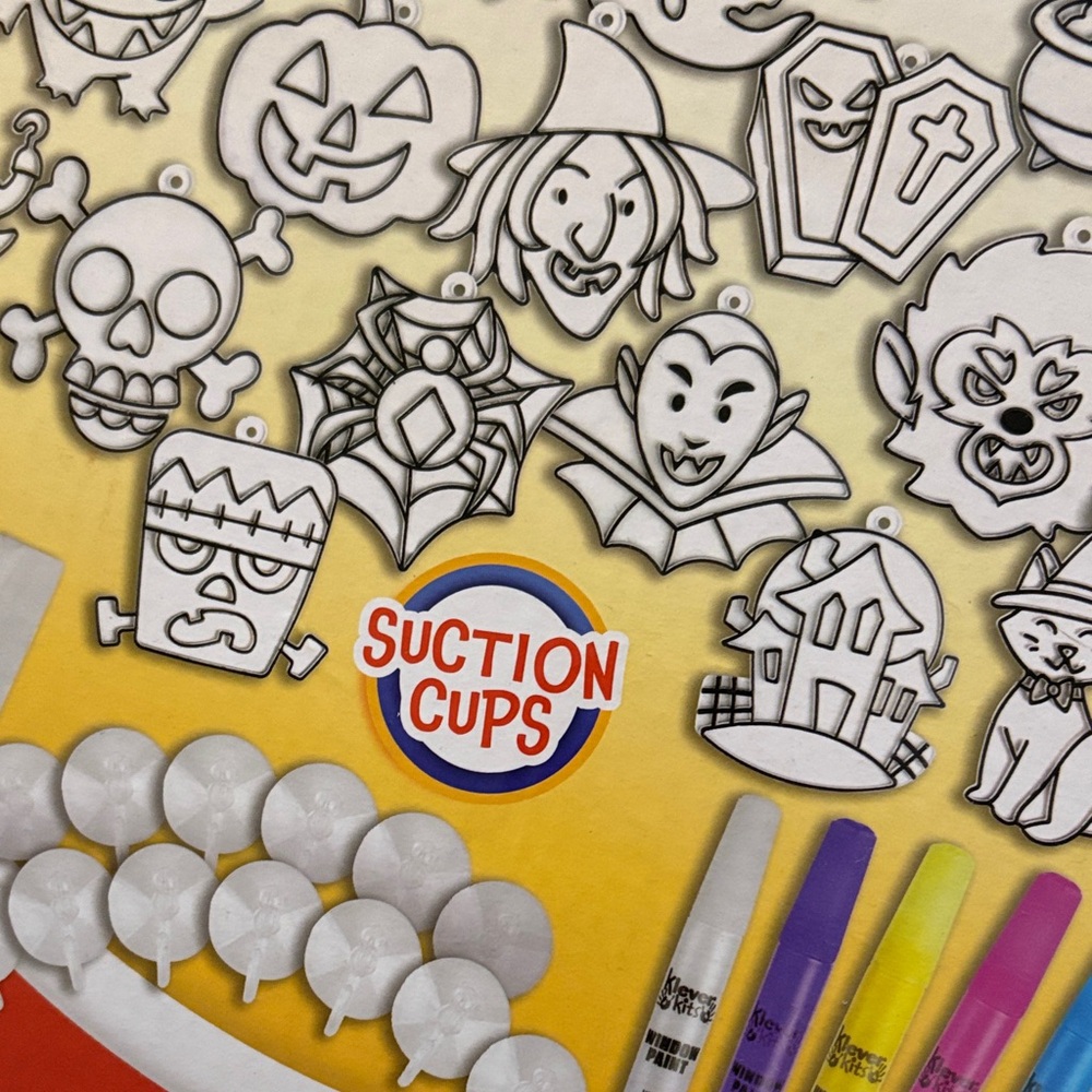 Halloween Window Craft Set - Multicolor - Picture 4 of 9